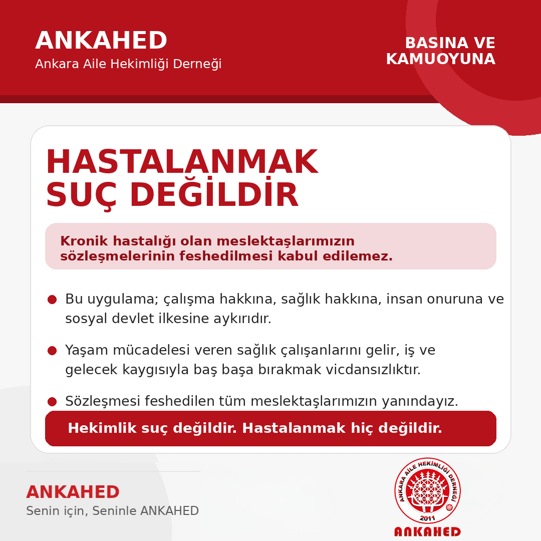 Hastalanmak Suç Değildir.